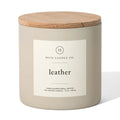 Hico Candle Co. LEATHER - 14oz. Candle
