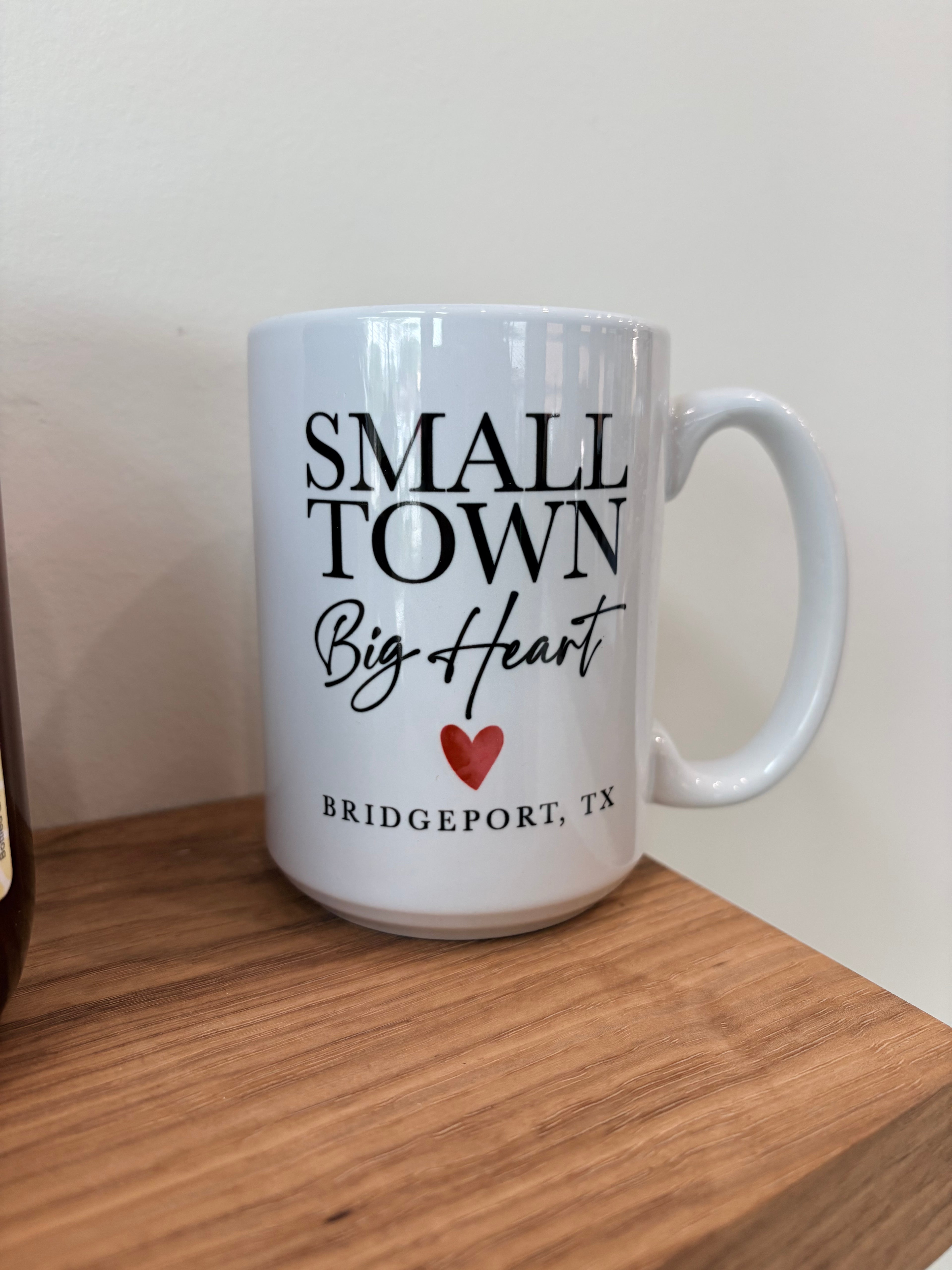 Melody Press Co. Small Town Big Heart Custom Hometown Mug
