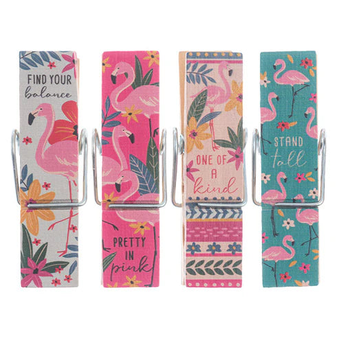 IVYSTONE KARMA CHIP CLIPS FLAMINGO