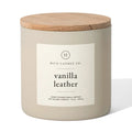 Hico Candle Co.  VANILLA LEATHER - 14oz. Candle