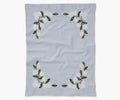 RIFLE PAPER CO. Hydrangea Embroidered Tea Towel