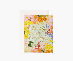 RIFLE PAPER CO. Margaux Thank You Card