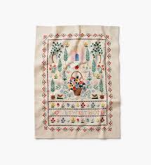 RIFLE PAPER CO. Home Sweet Home Tea Towel