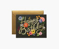 RIFLE PAPER CO. Vintage Blossoms Birthday Greeting Card