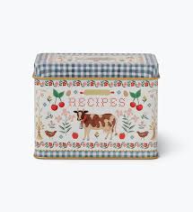 RIFLE PAPER CO. RECIPE TIN