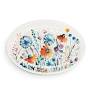 DEMDACO Meadow Flowers Large Melamine Oval Platter