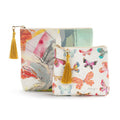Floral + Butterfly Zip Pouches