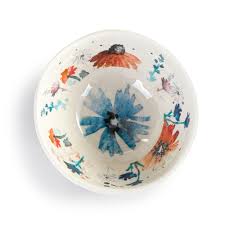 Meadow Flowers Melamine Dip Bowl - 4.5in