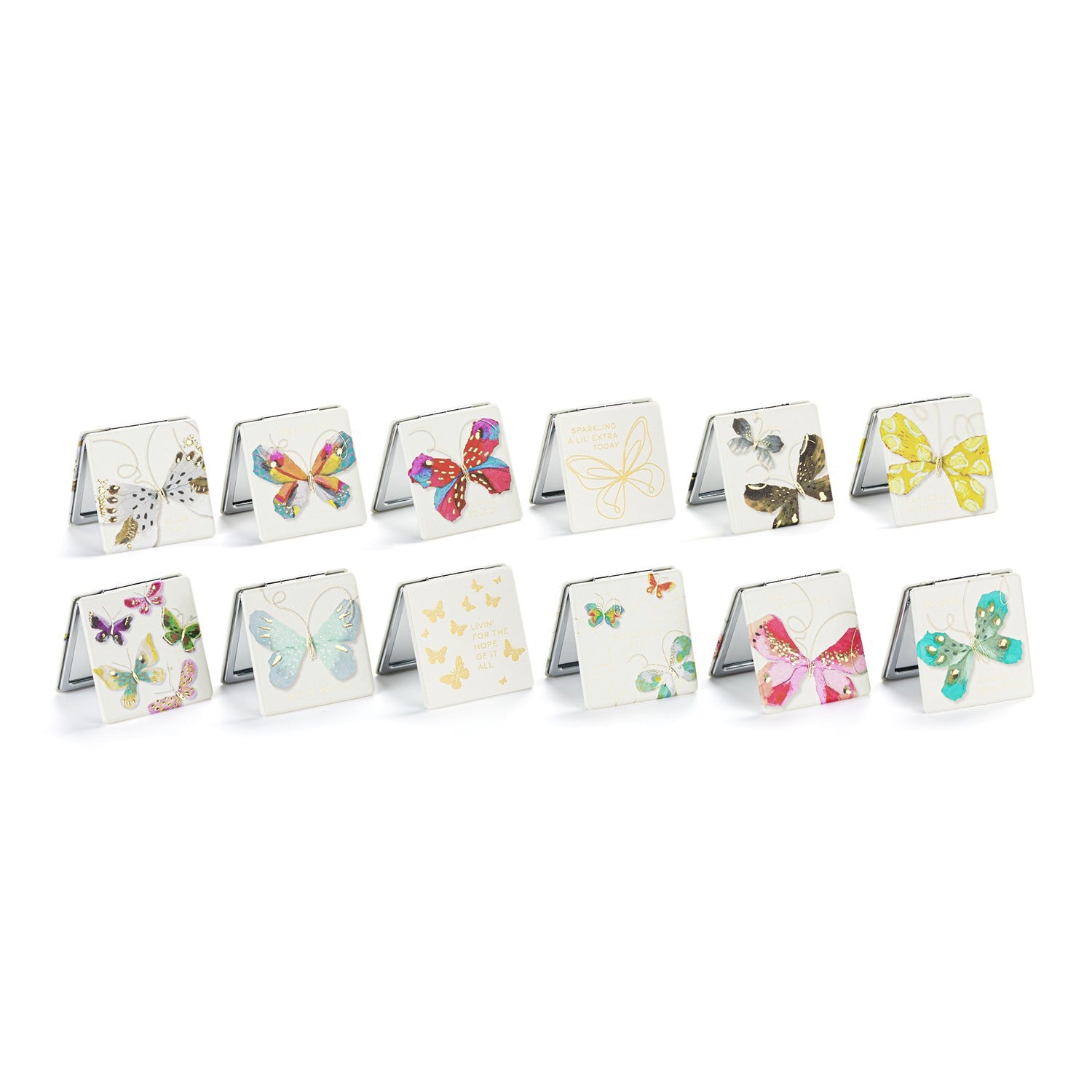 Butterfly Pocket mirror